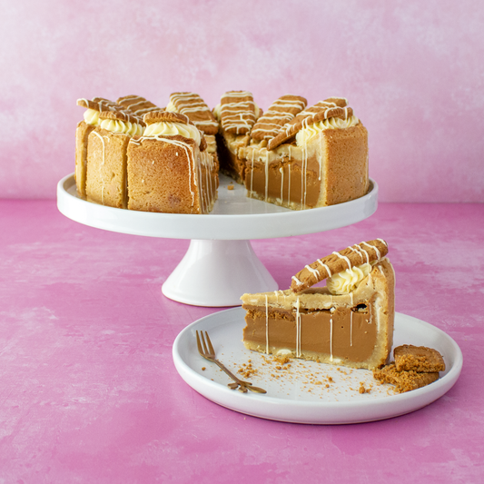 PREORDER - Full Biscoff Cookie Pie - 12 Slices