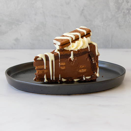 Bourbon Biscuit Cookie Pie Slice