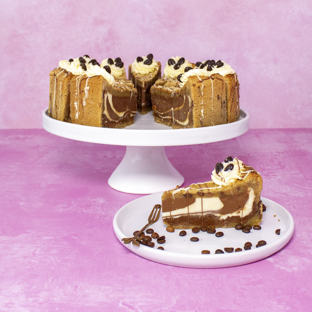 PREORDER - Full Caffe Latte Cookie Pie - 12 Slices