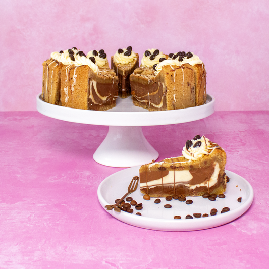 PREORDER - Full Caffe Latte Cookie Pie - 12 Slices