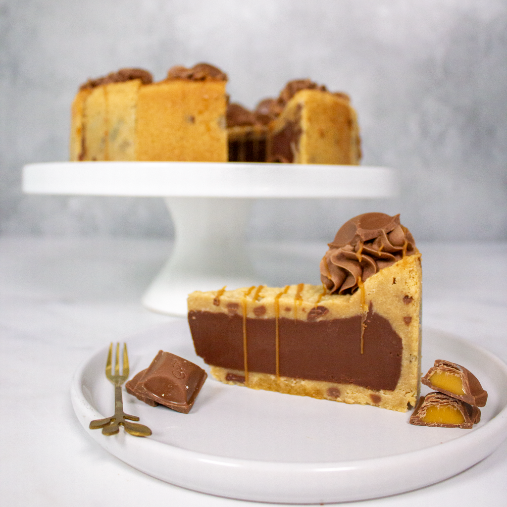 PREORDER - Full Cadbury Caramel Cookie Pie - 12 Slices