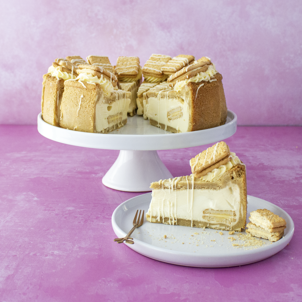 PREORDER - Full Custard Cream Cookie Pie - 12 Slices