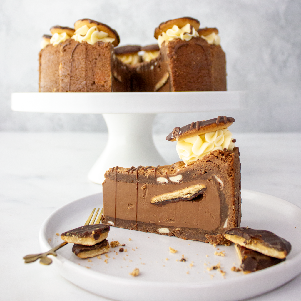 PREORDER - Full Jaffa Cake Cookie Pie - 12 Slices