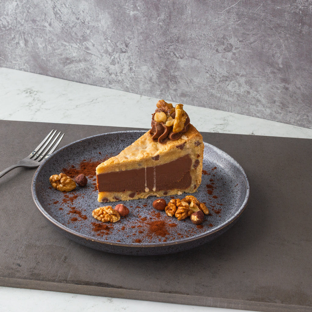 Maple & Walnut Cookie Pie Slice