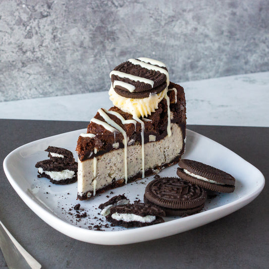 Oreo Cookie Pie Slice