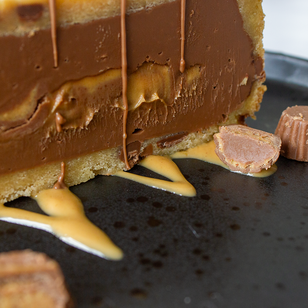 Reese's Cookie Pie Slice