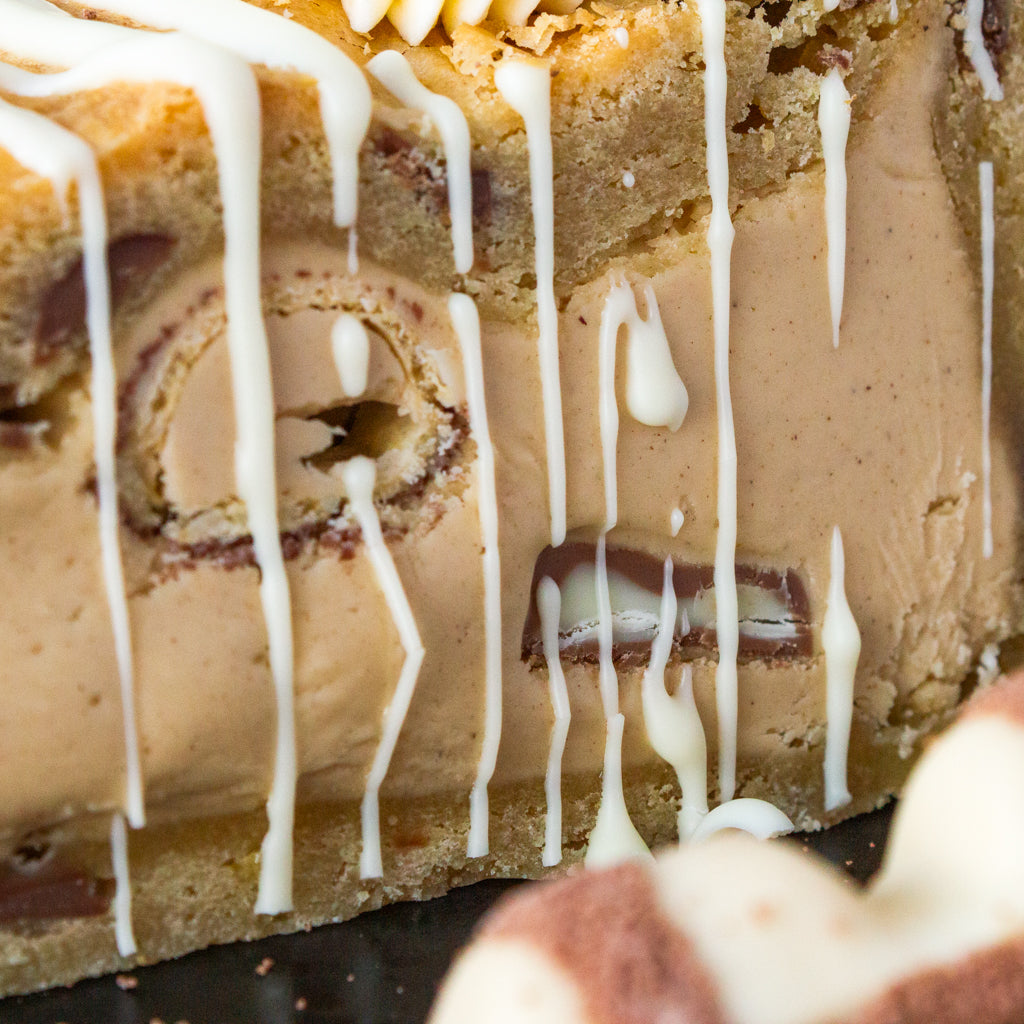 White Bueno Cookie Pie Slice