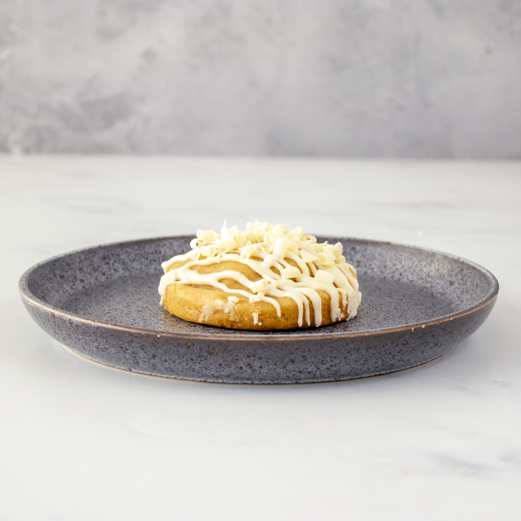Lemon & White Chocolate Stuffed Deluxe Cookie