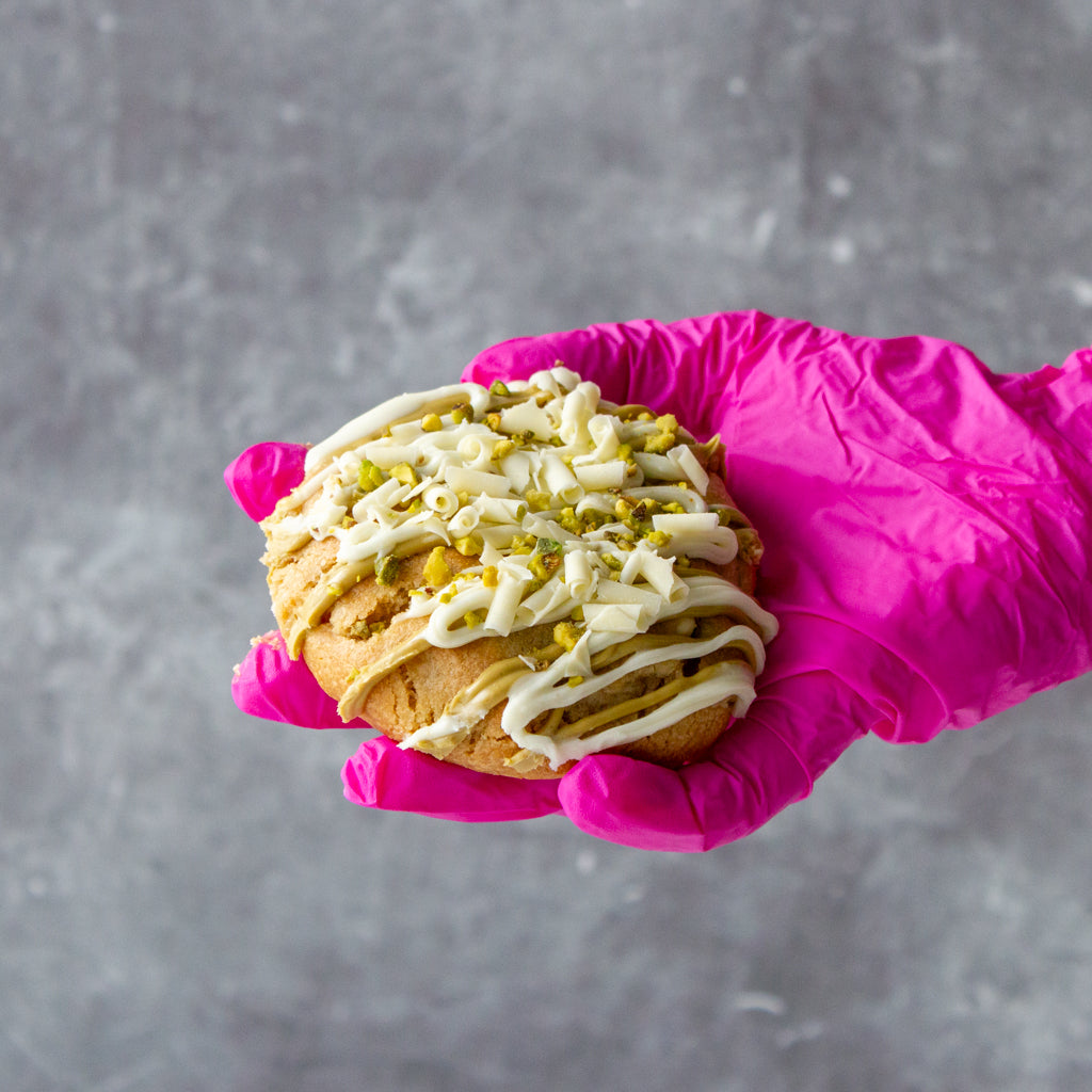 Pistachio & White Chocolate Deluxe Cookie