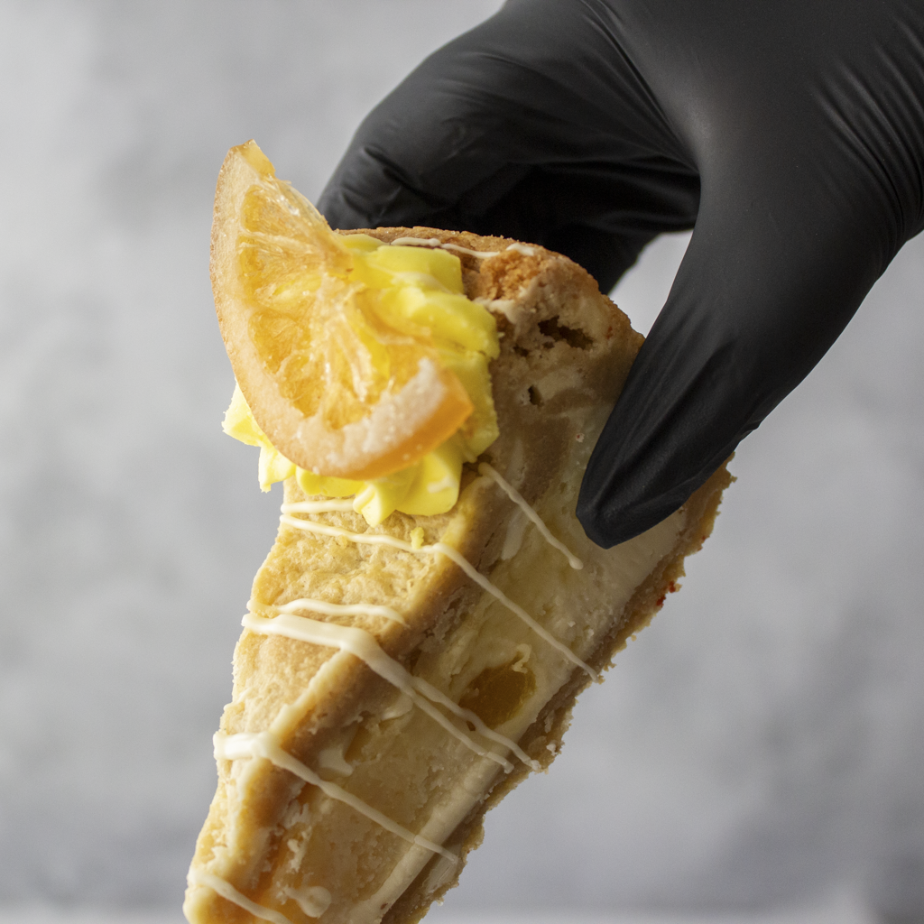 PREORDER - Full White Chocolate & Lemon Cookie Pie - 12 slices