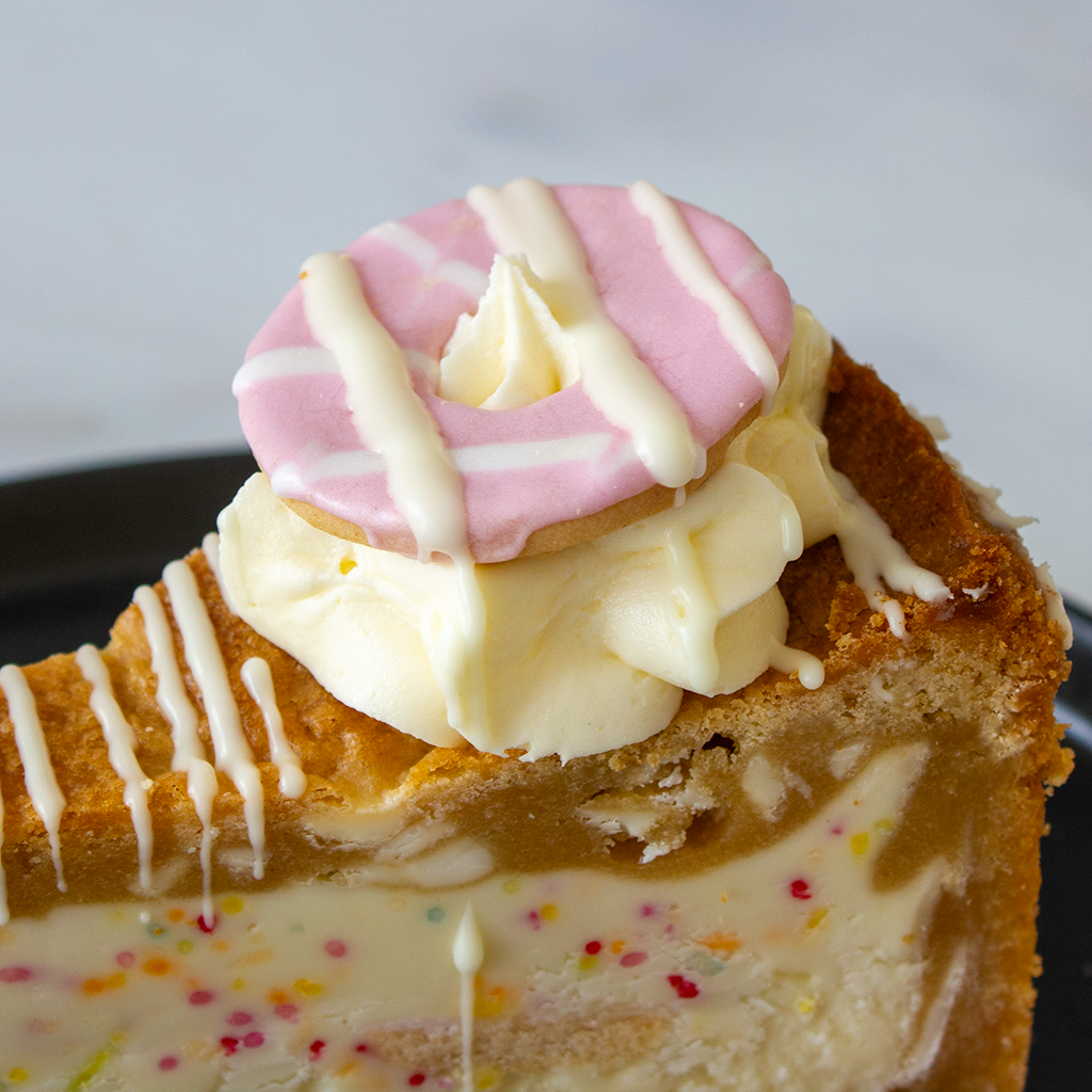 Party Popper Cookie Pie Slice