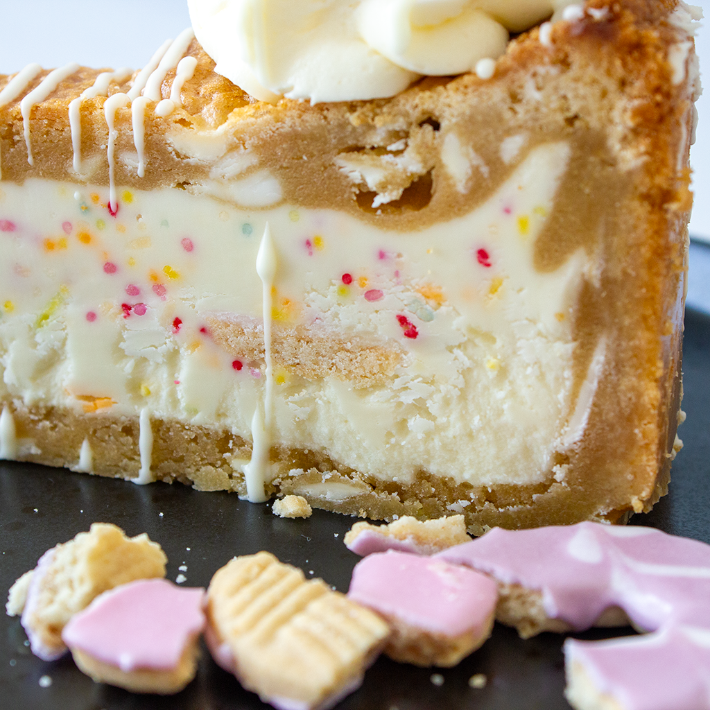 Party Popper Cookie Pie Slice