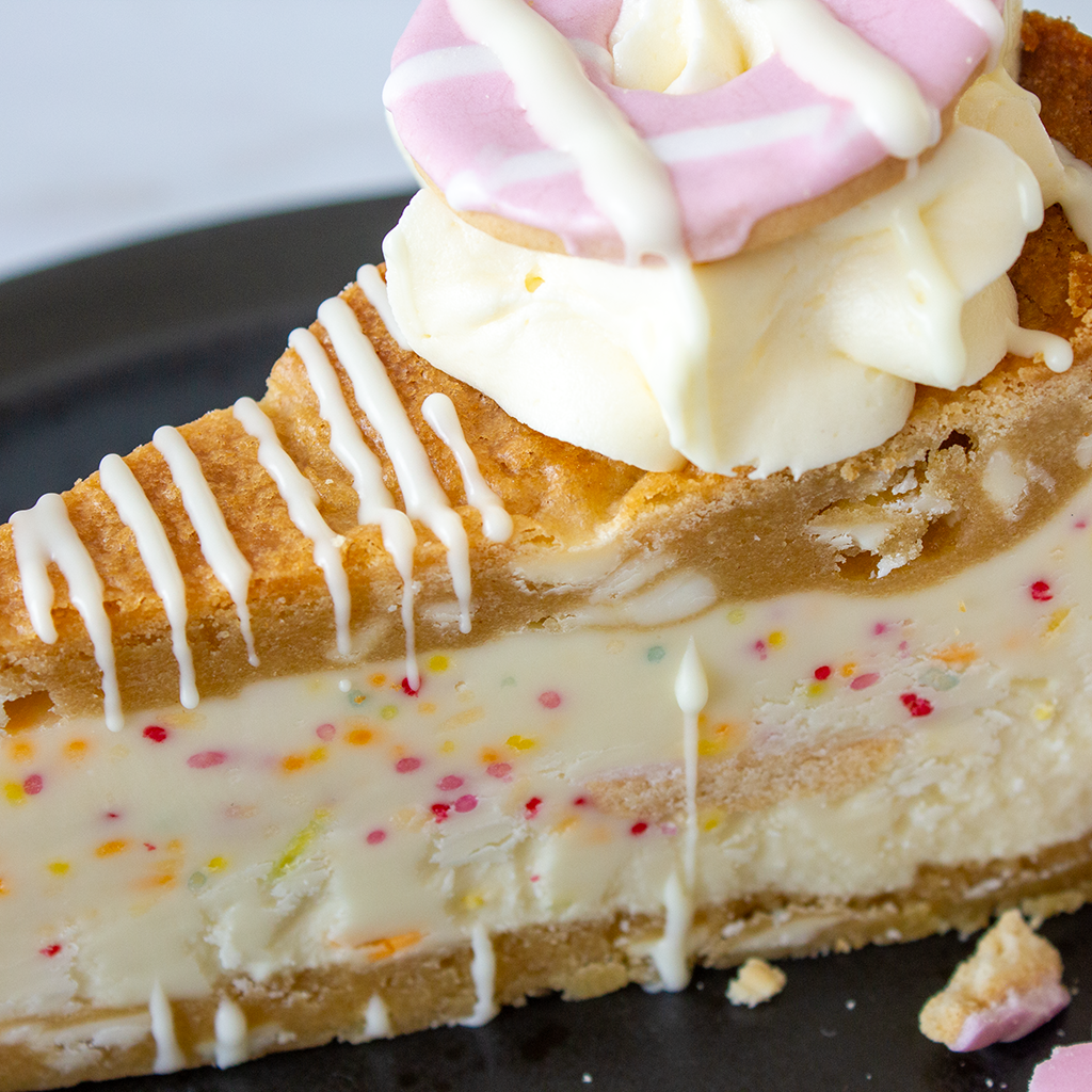 Party Popper Cookie Pie Slice