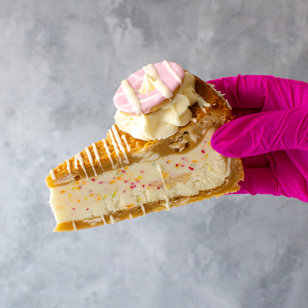 Party Popper Cookie Pie Slice