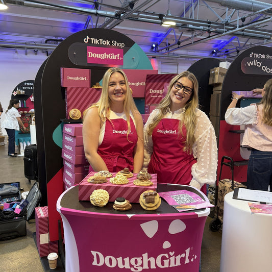 DoughGirl at Tiktok creators event