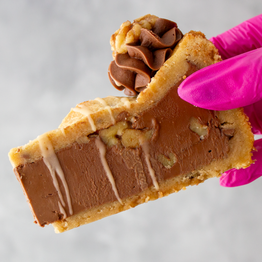 Maple & Walnut Cookie Pie Slice