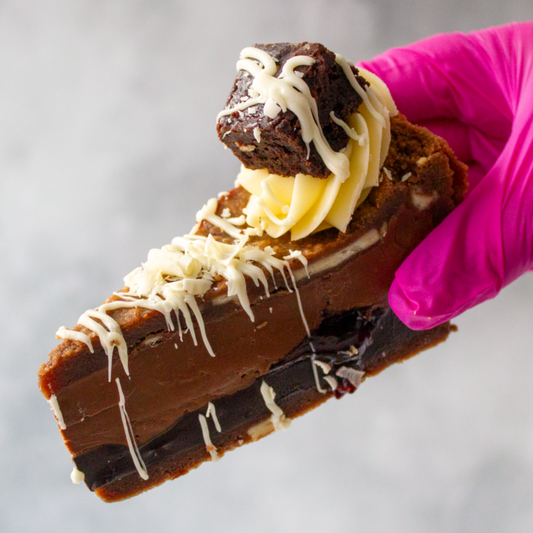 Black Forest Cookie Pie Slice