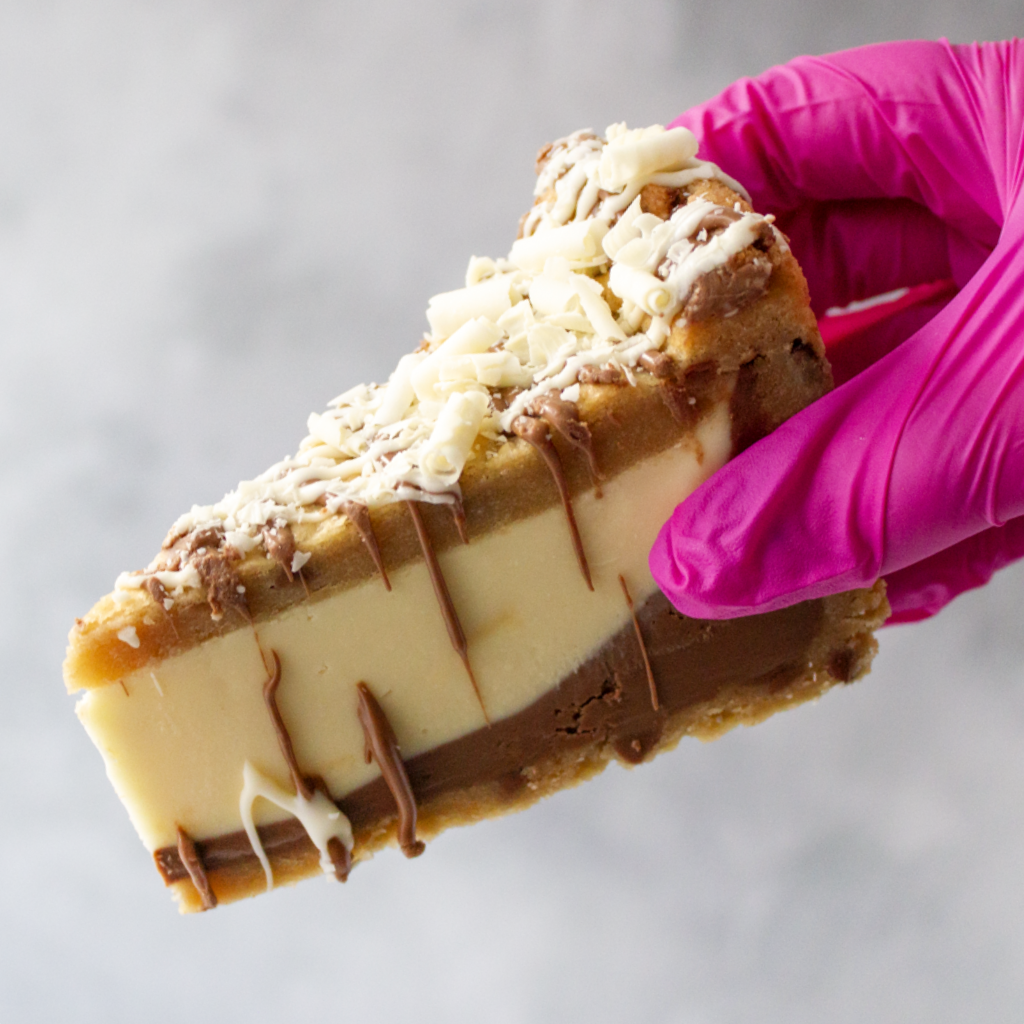 Irish Cream Cookie Pie Slice (Alcohol Free)