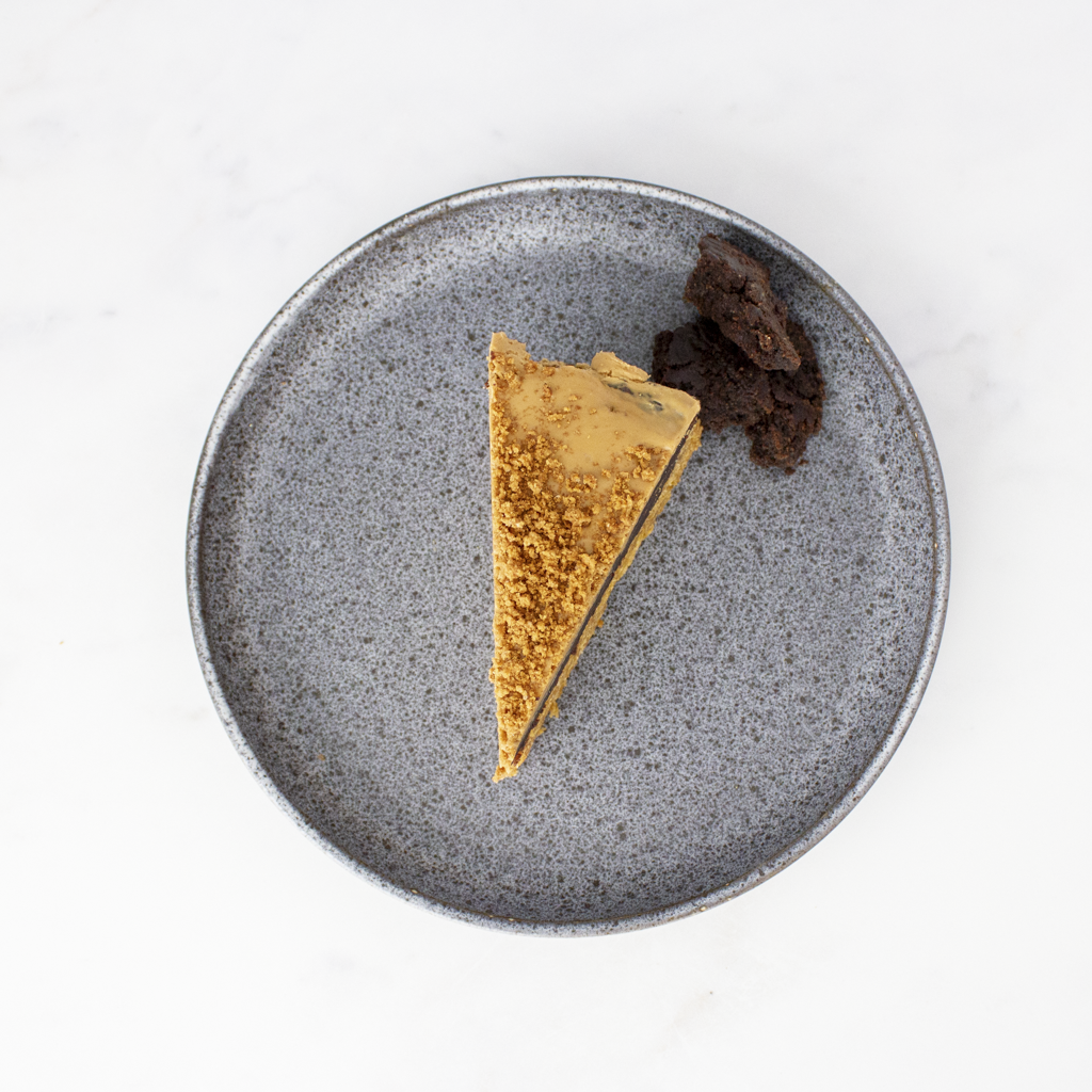 Cornflake Brownie Biscoff Pie Slice