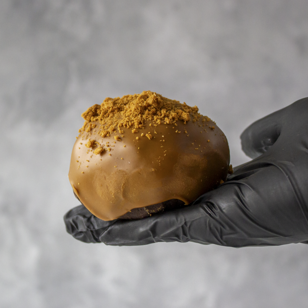 Loaded Legend Choccy Boom Bite with Biscoff