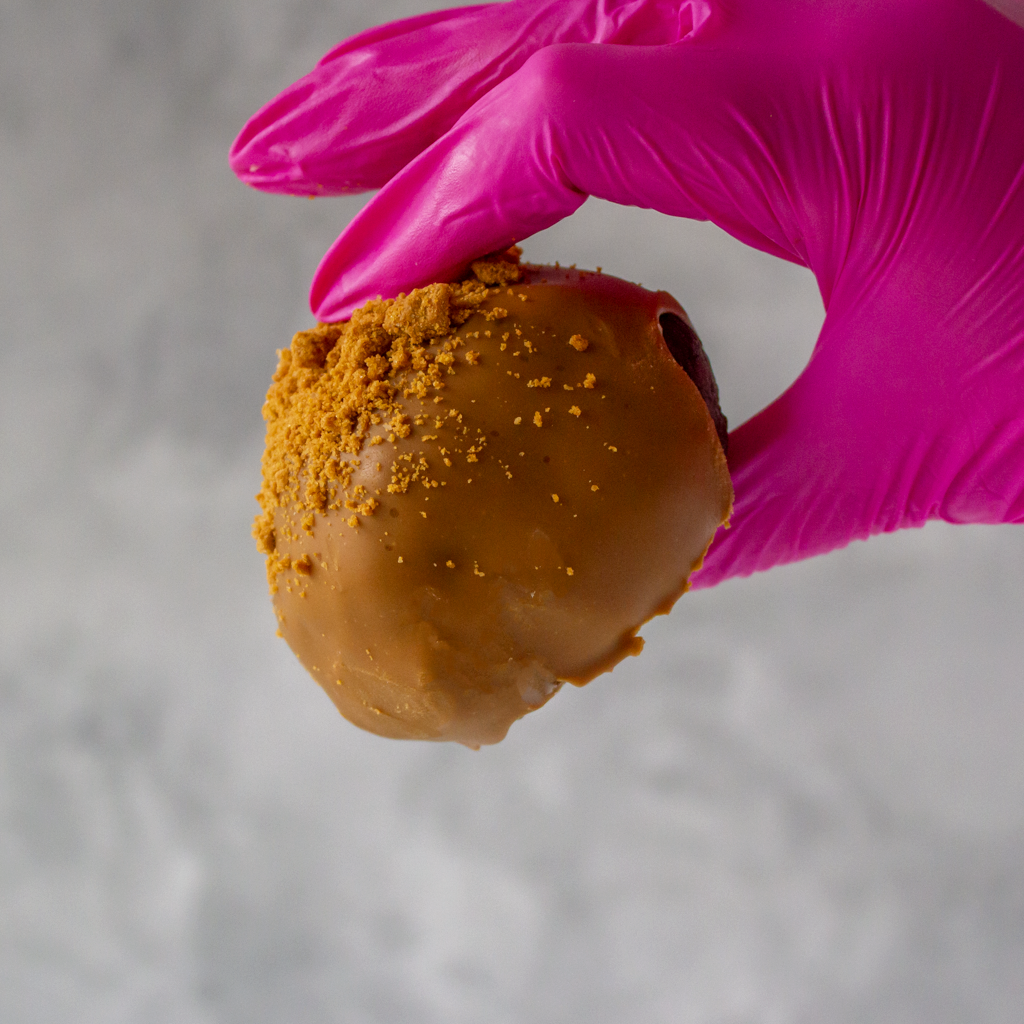 Loaded Legend Choccy Boom Bite with Biscoff
