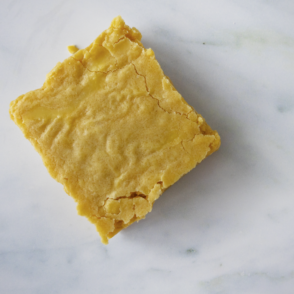 Brookie – Cookie Meets Brownie, on a marble surface
