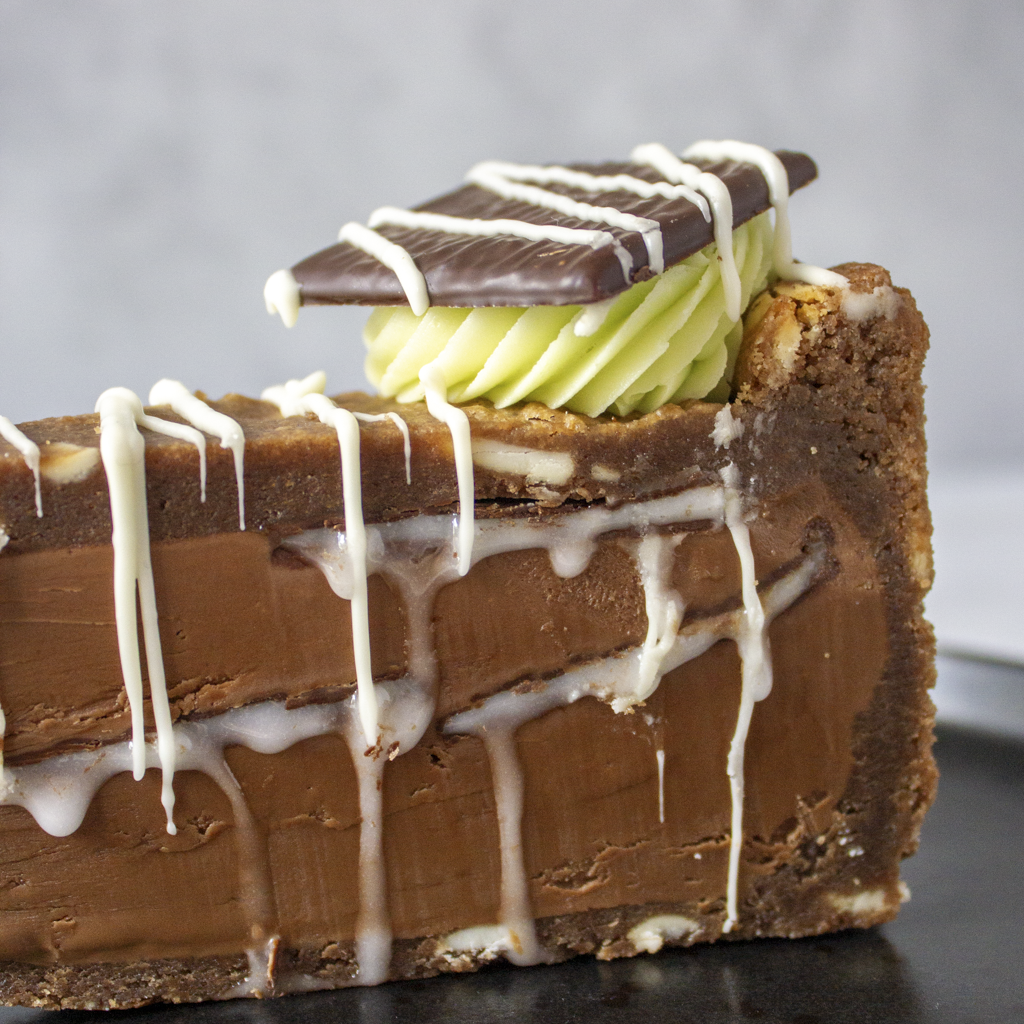 After Eight Cookie Pie Slice