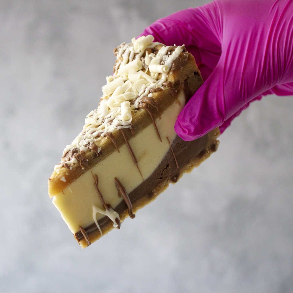 Irish Cream Cookie Pie Slice (Alcohol Free)