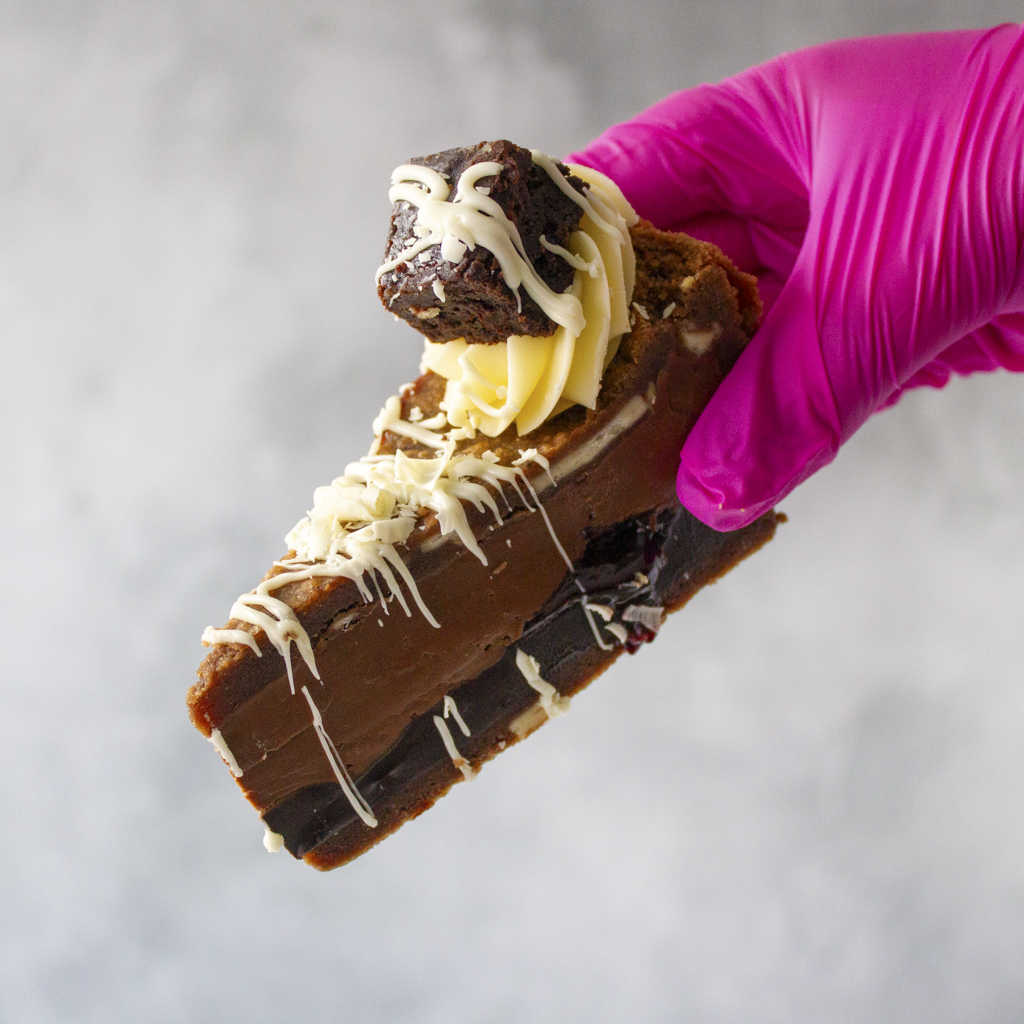 PREORDER - Full Black Forest Cookie Pie - 12 Slices