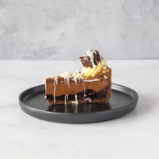 Black Forest Cookie Pie Slice