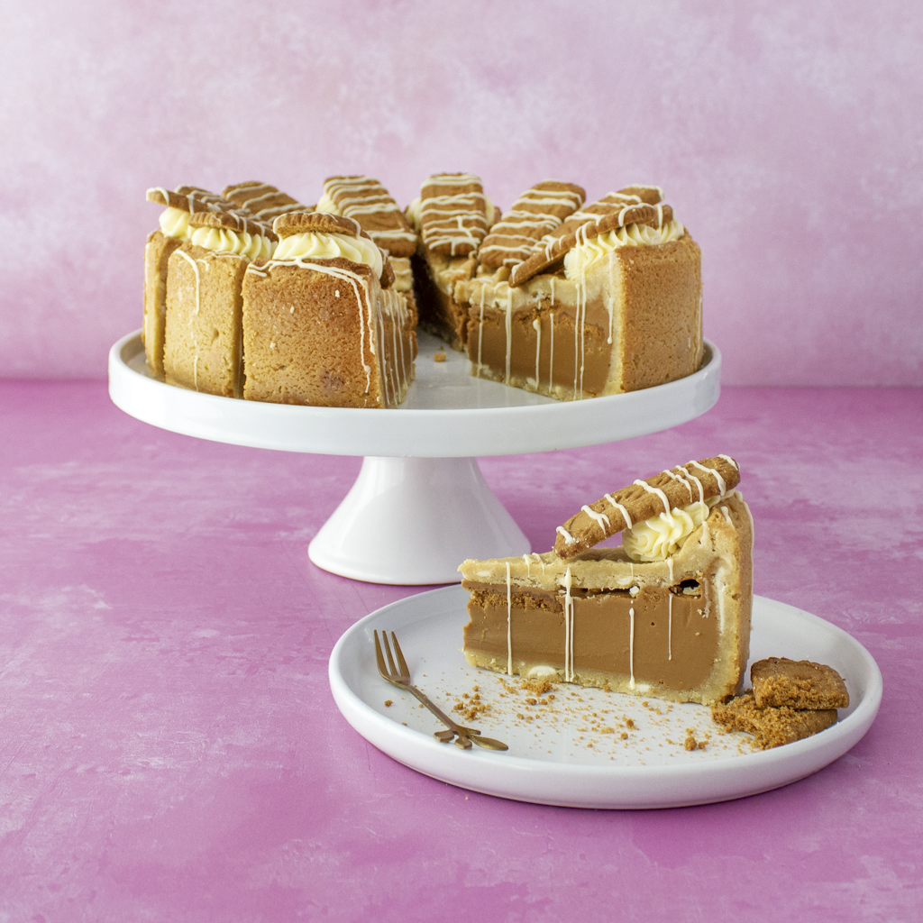 PREORDER - Full Biscoff Cookie Pie - 12 Slices