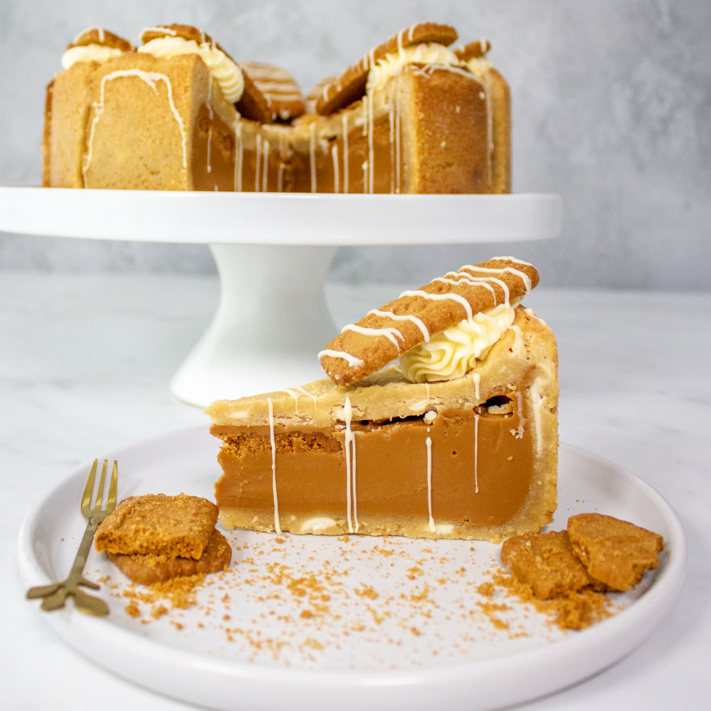 PREORDER - Full Biscoff Cookie Pie - 12 Slices