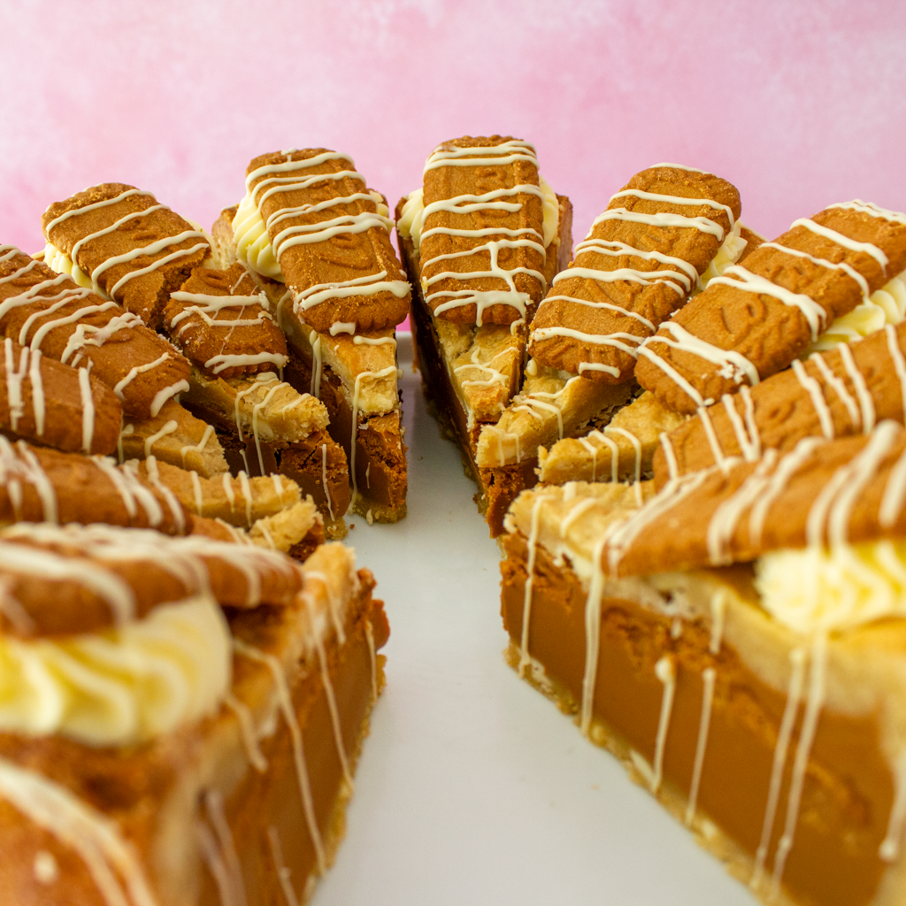 PREORDER - Full Biscoff Cookie Pie - 12 Slices