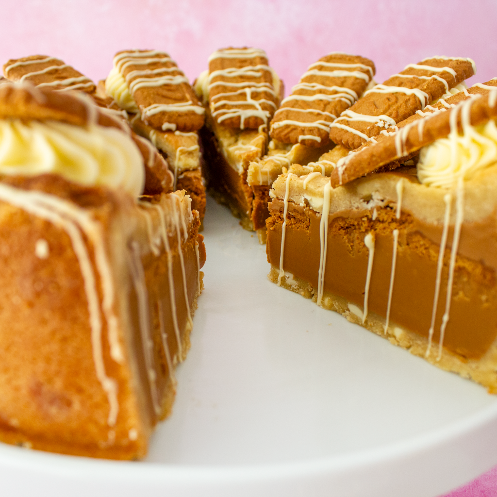 PREORDER - Full Biscoff Cookie Pie - 12 Slices