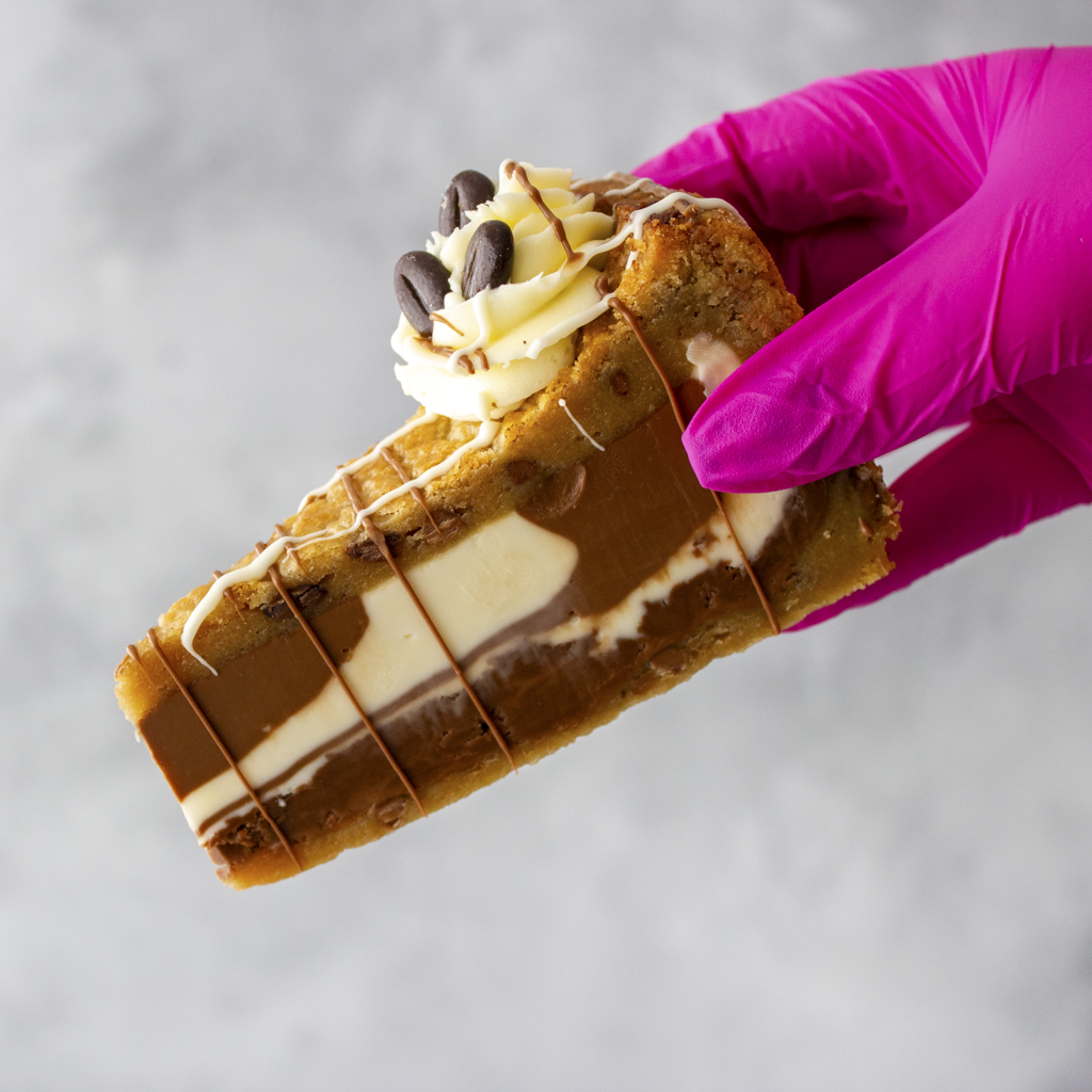 PREORDER - Full Caffe Latte Cookie Pie - 12 Slices