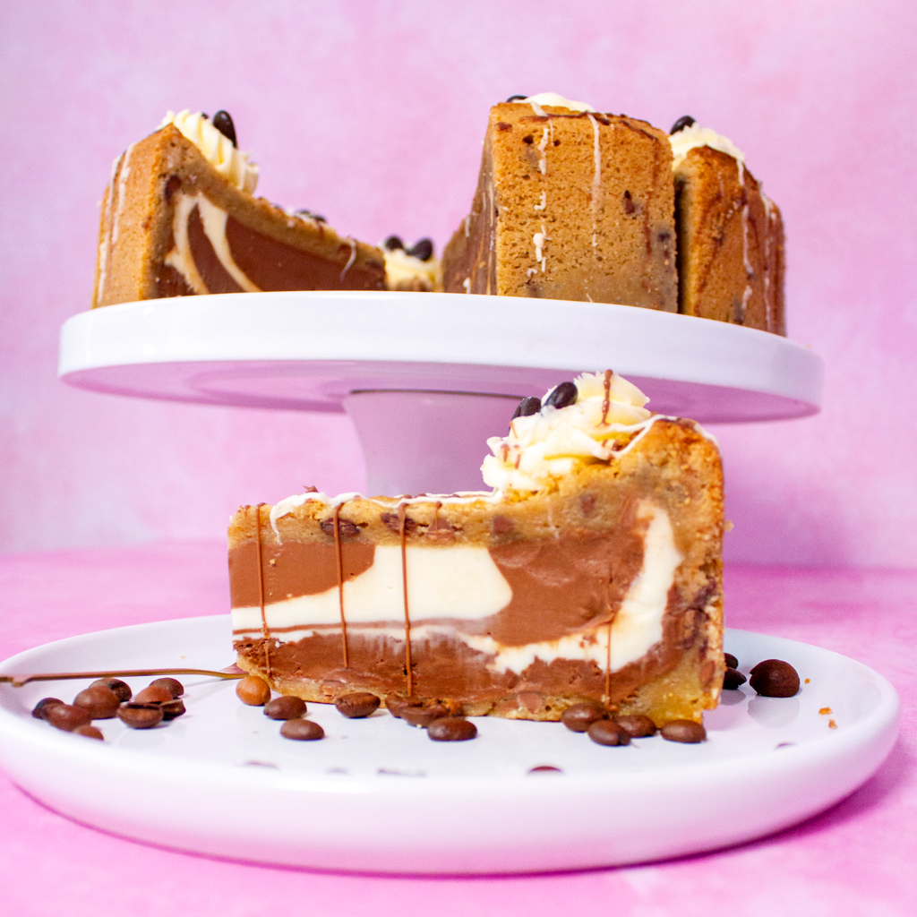 PREORDER - Full Caffe Latte Cookie Pie - 12 Slices