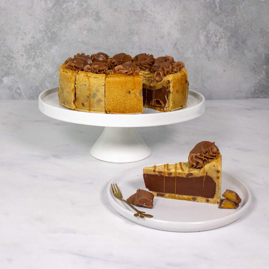 PREORDER - Full Cadbury Caramel Cookie Pie - 12 Slices