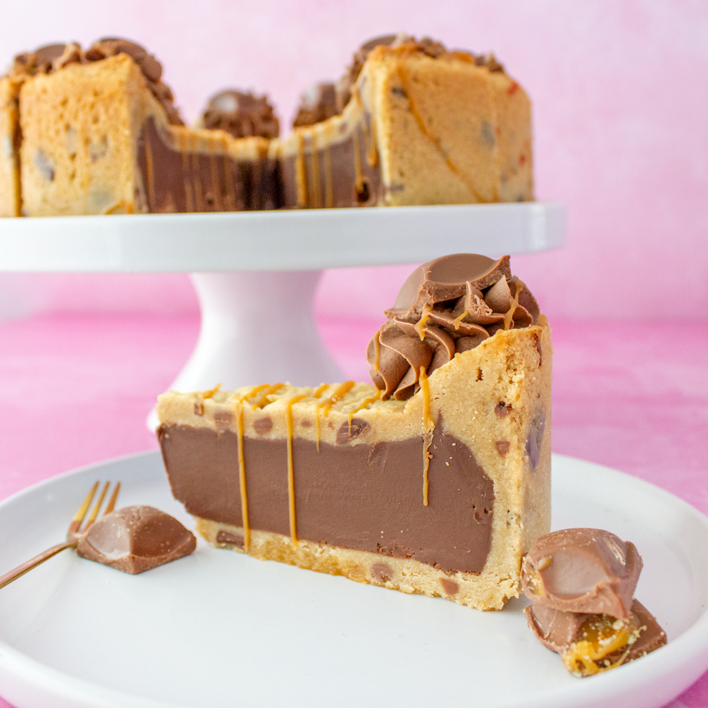 PREORDER - Full Cadbury Caramel Cookie Pie - 12 Slices