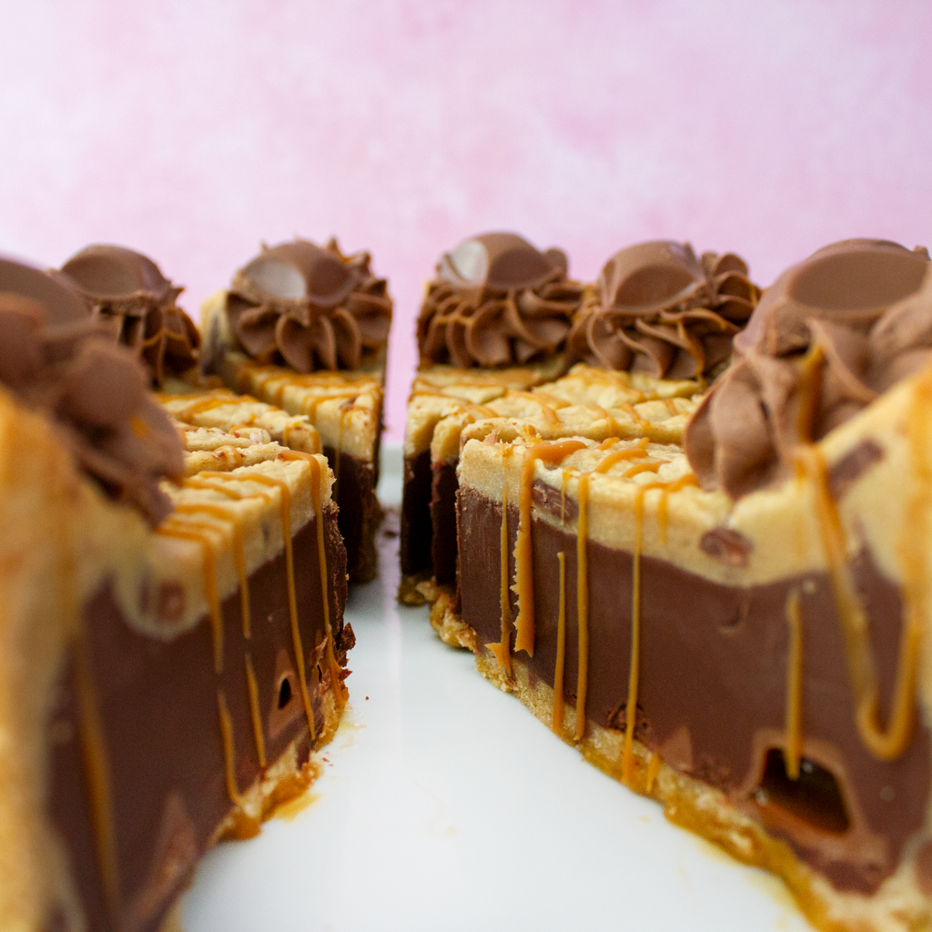 PREORDER - Full Cadbury Caramel Cookie Pie - 12 Slices