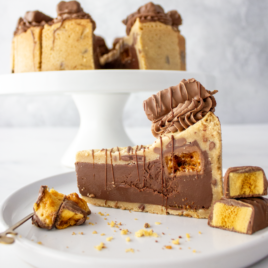PREORDER - Full Crunchie Cookie Pie - 12 Slices