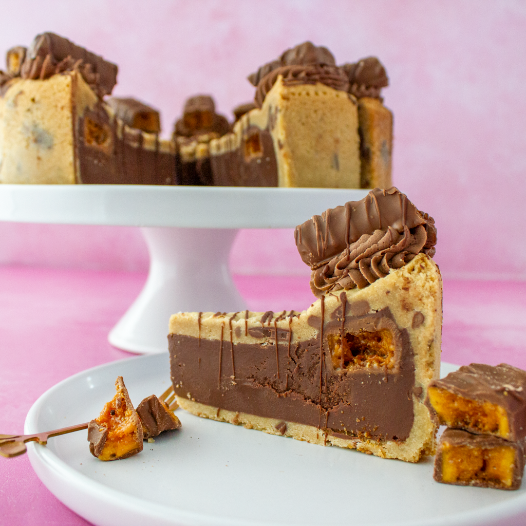 PREORDER - Full Crunchie Cookie Pie - 12 Slices