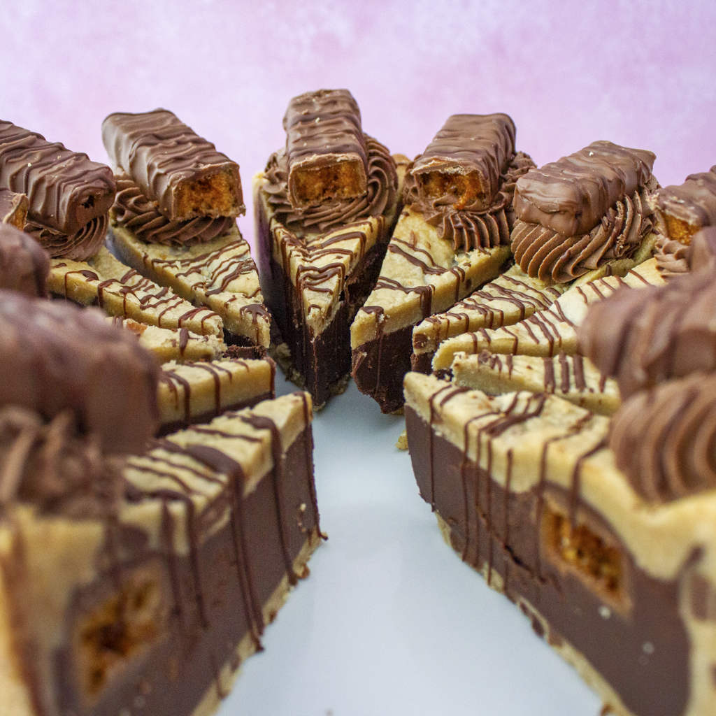 PREORDER - Full Crunchie Cookie Pie - 12 Slices