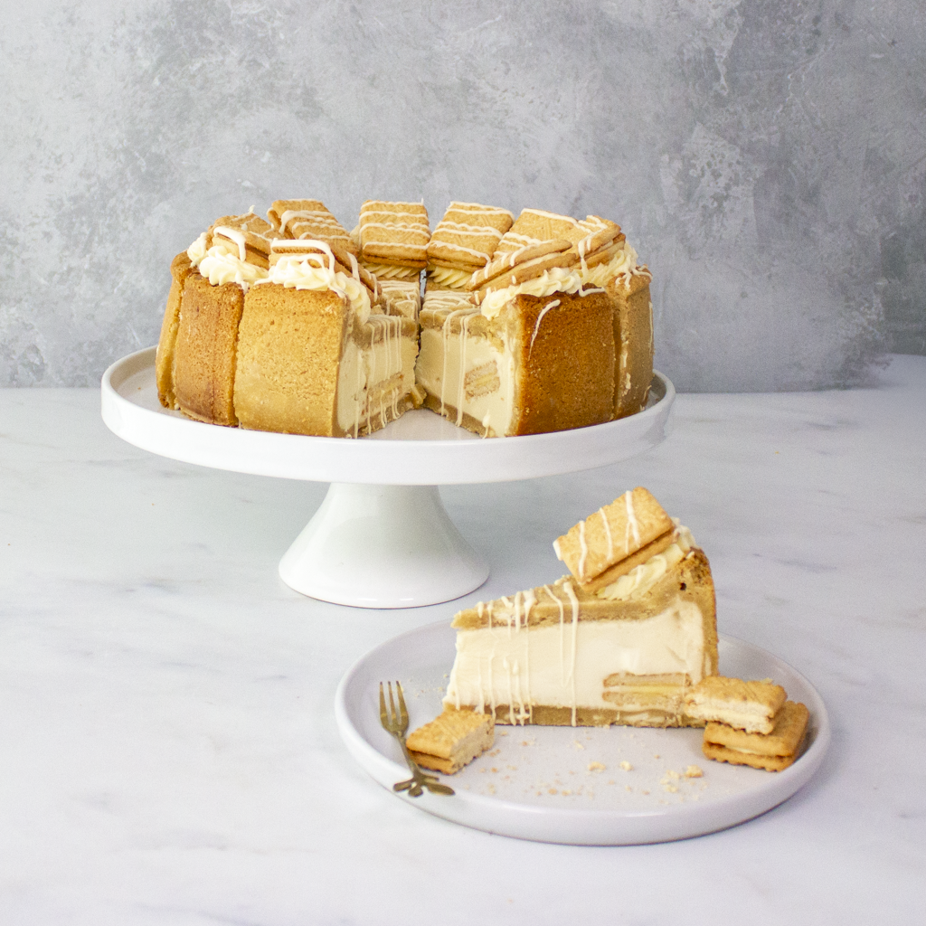 PREORDER - Full Custard Cream Cookie Pie - 12 Slices