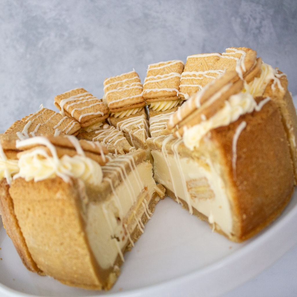 PREORDER - Full Custard Cream Cookie Pie - 12 Slices