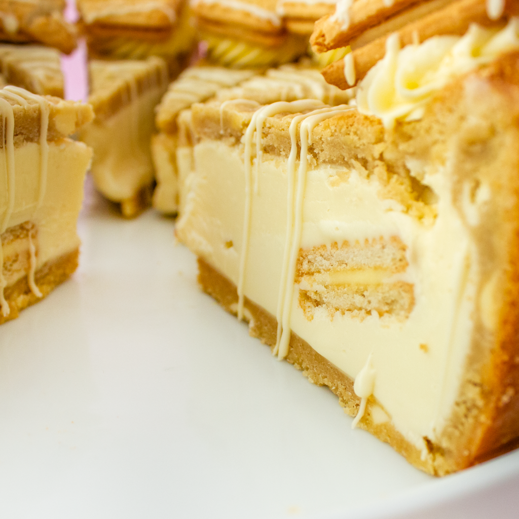 PREORDER - Full Custard Cream Cookie Pie - 12 Slices