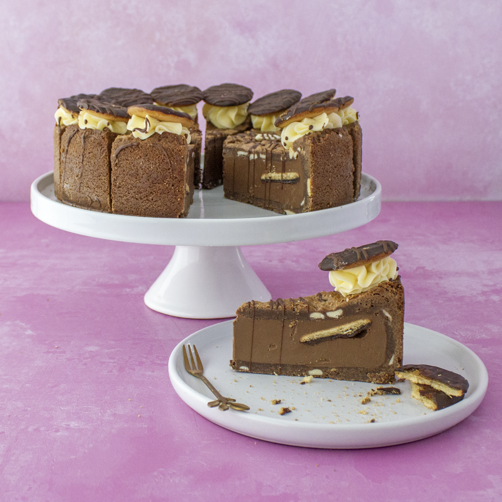 PREORDER - Full Jaffa Cake Cookie Pie - 12 Slices