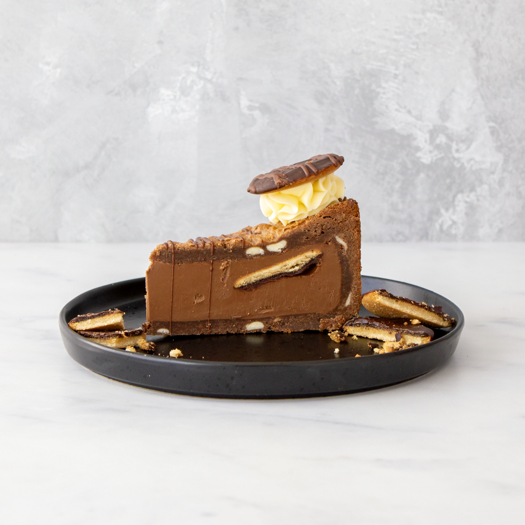 PREORDER - Full Jaffa Cake Cookie Pie - 12 Slices