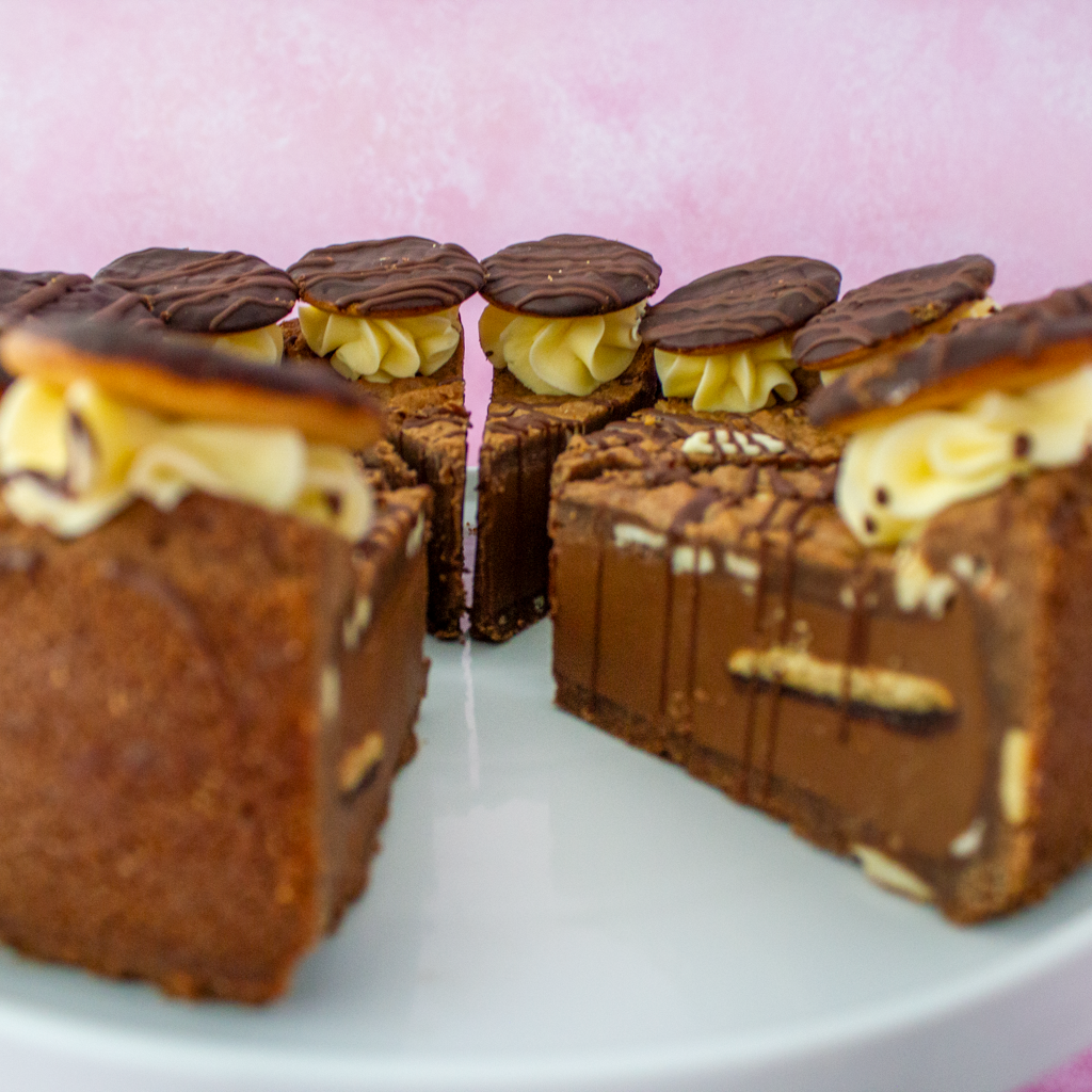 PREORDER - Full Jaffa Cake Cookie Pie - 12 Slices