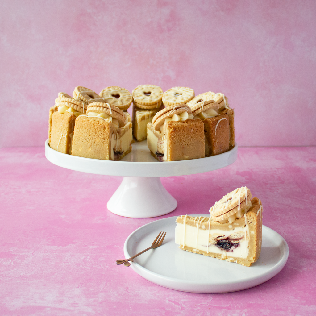 PREORDER - Full Jammy Dodger Cookie Pie - 12 Slices