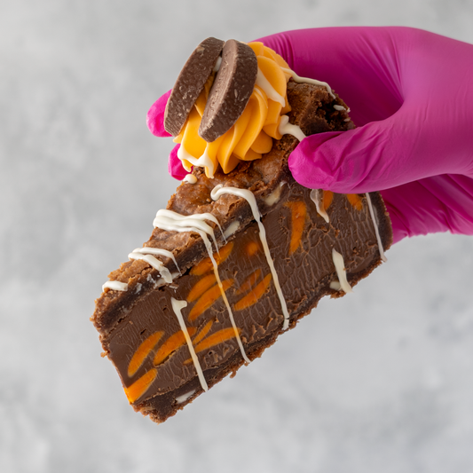 Chocolate Orange Cookie Pie Slice